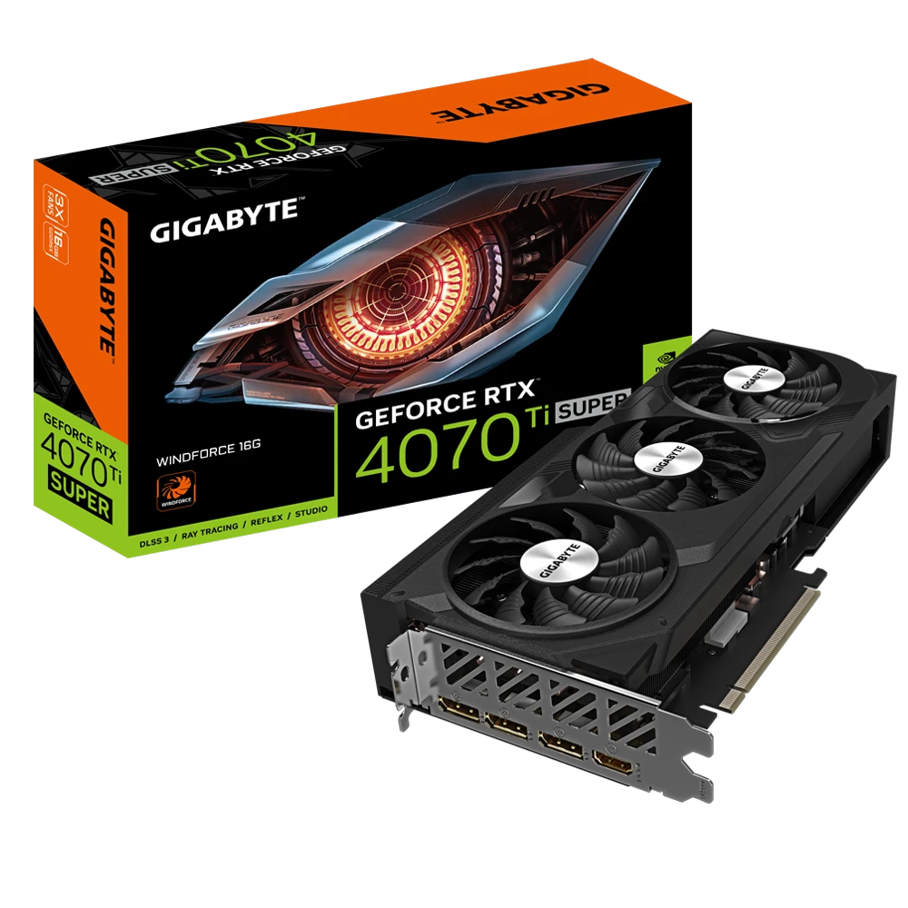 Gigabyte GeForce RTX 4070 Ti SUPER WINDFORCE 16G